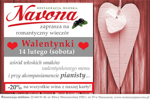 Walentynki w Navonie