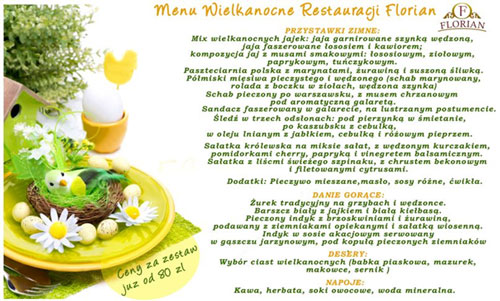 menu wielkanocne, kliknij by pobrać je w całości