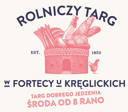 Rolniczy targ dobrego jedzenia w Fortecy u Kręglickich 