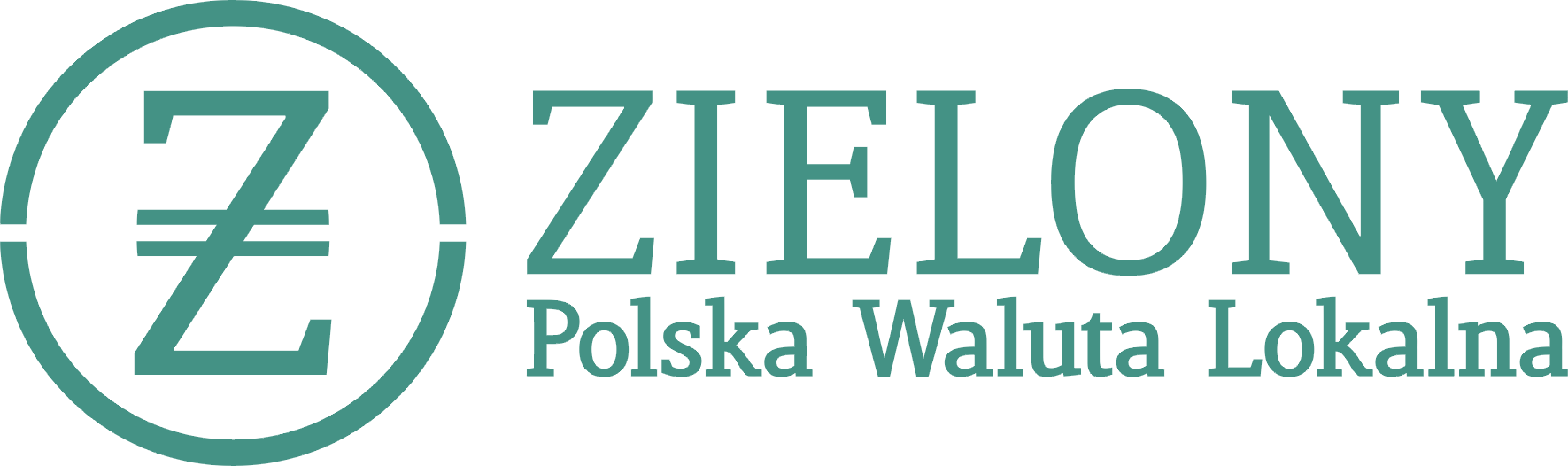 Zielony Polska Waluta Lokalna 