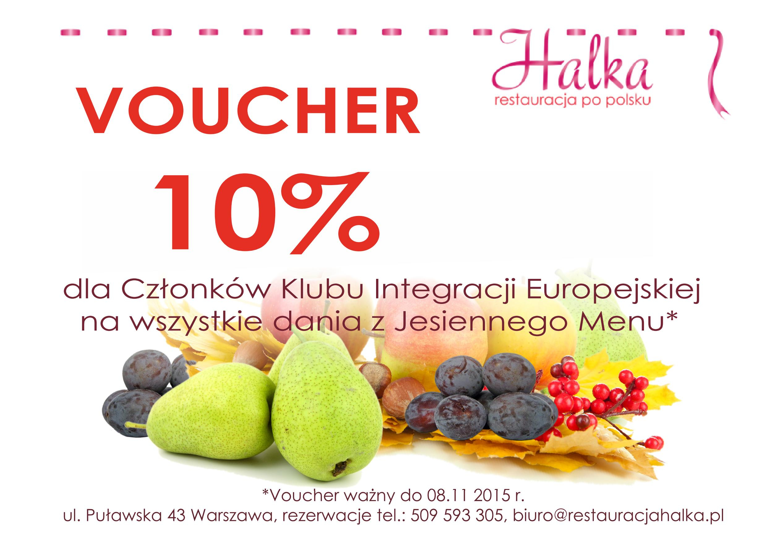 voucher dla członków klubu voucher dla członków klubu